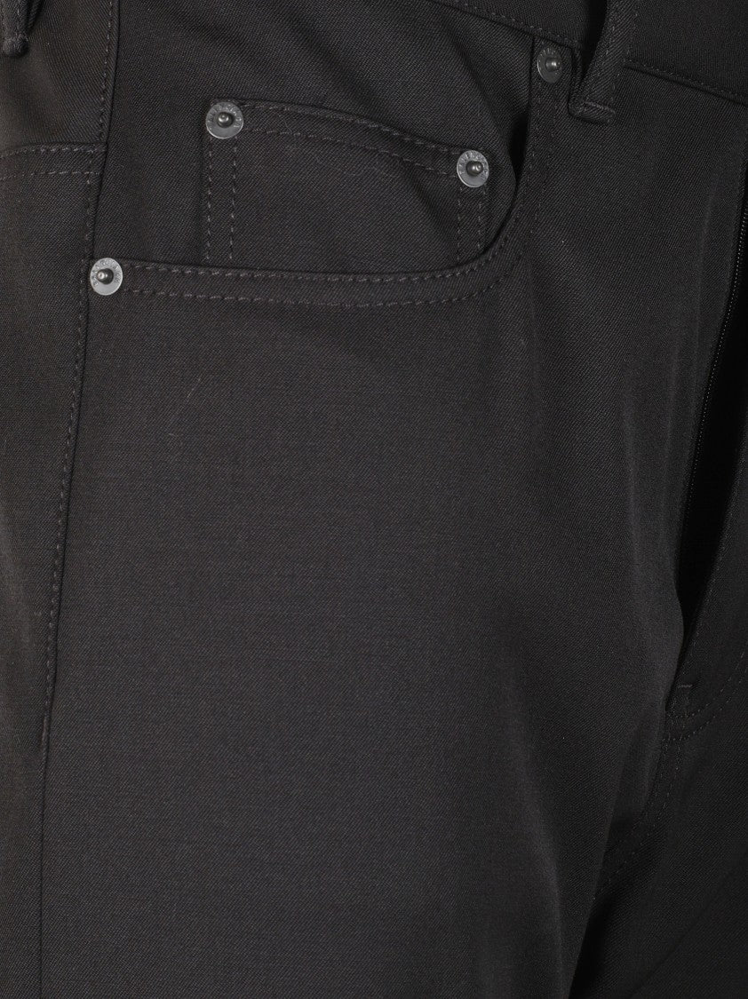 Balenciaga Straight-Leg Trousers With Classic Five-Pocket Design