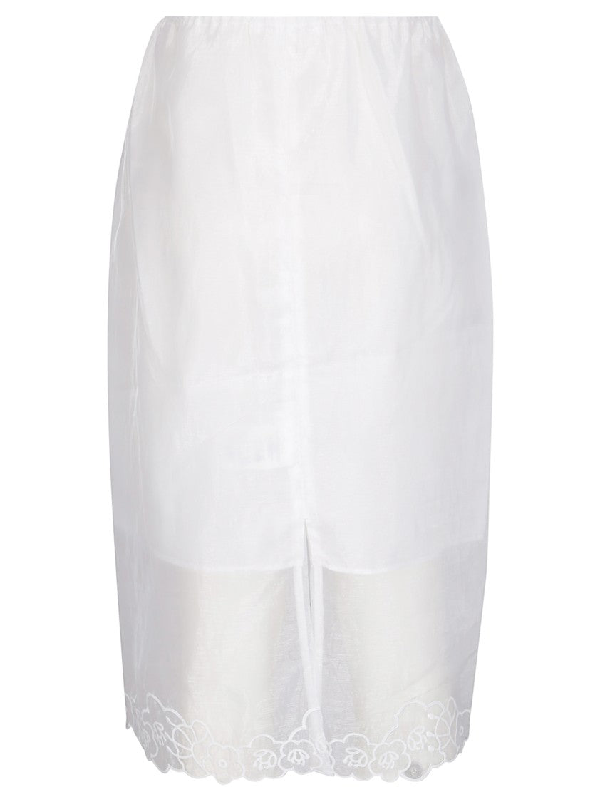 Cecilie Bahnsen Bria Liquid Myrtia Skirt