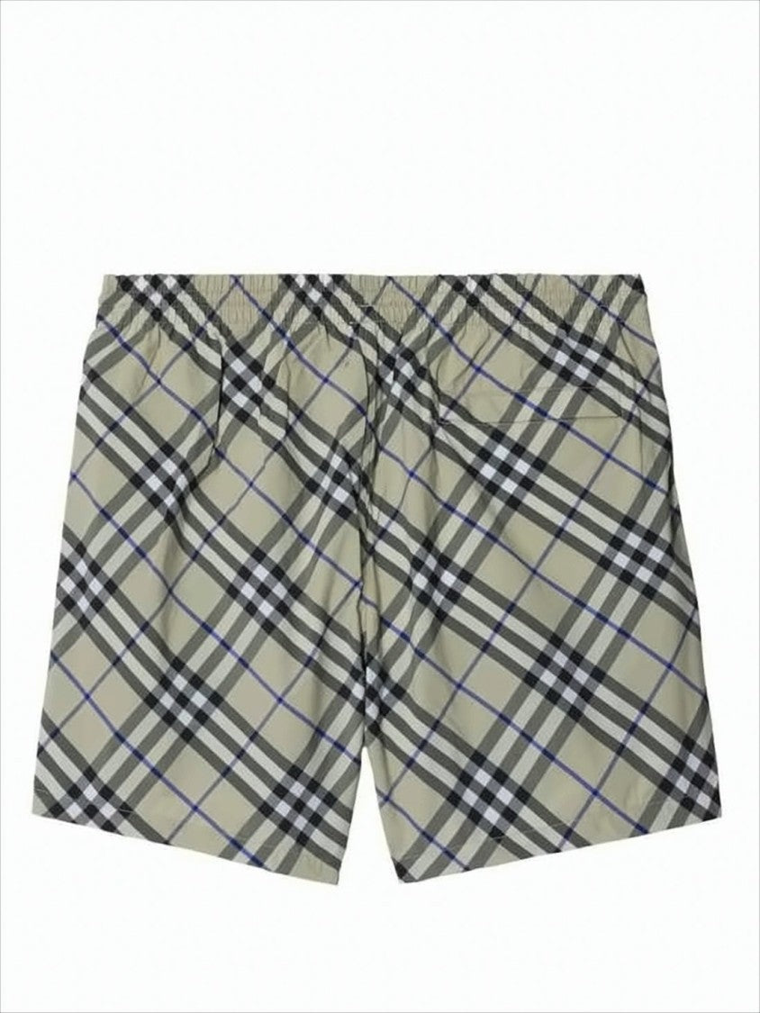 Burberry Classic Check Pattern Shorts