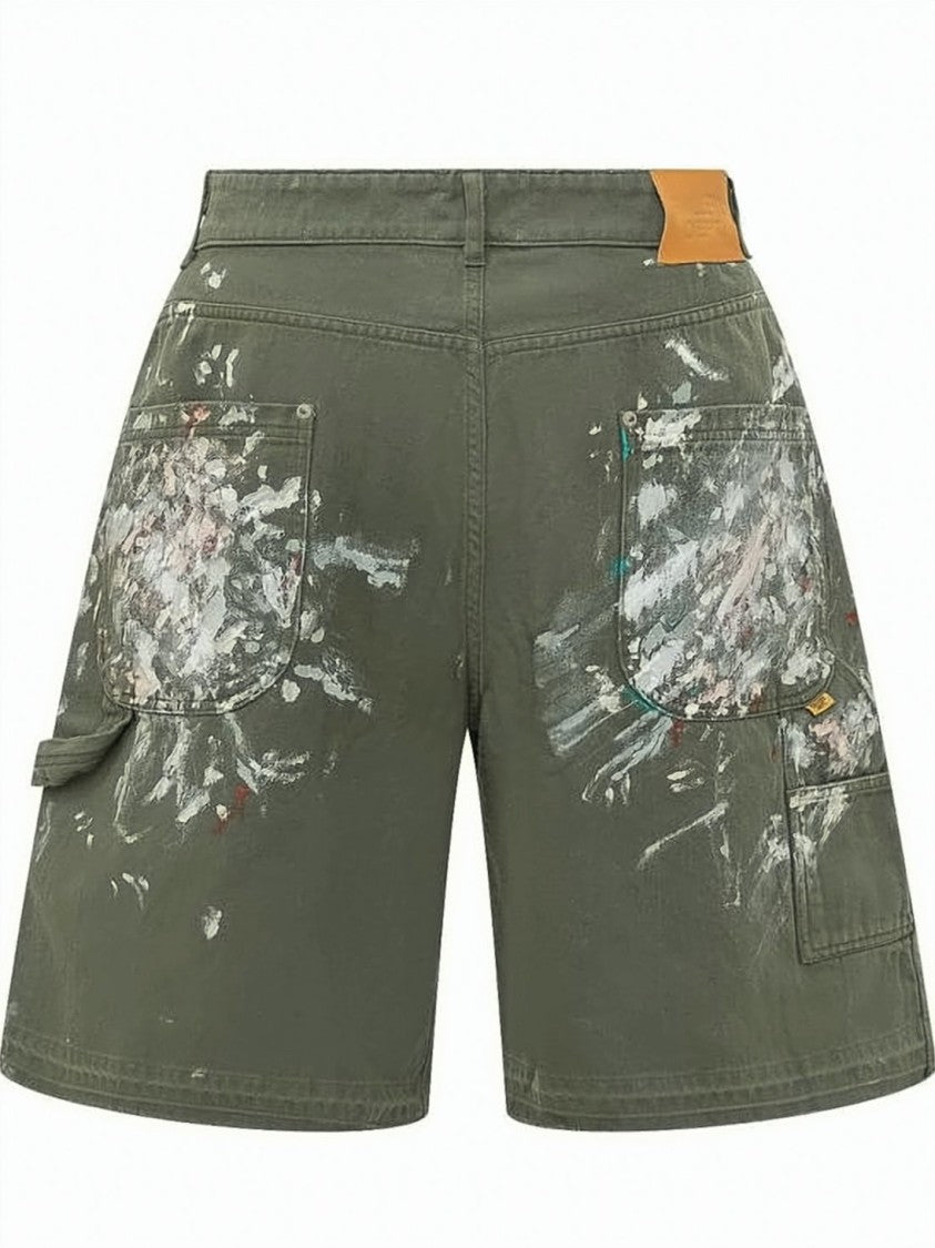 Gallery Dept. Painterly Splatter Design Utility Shorts