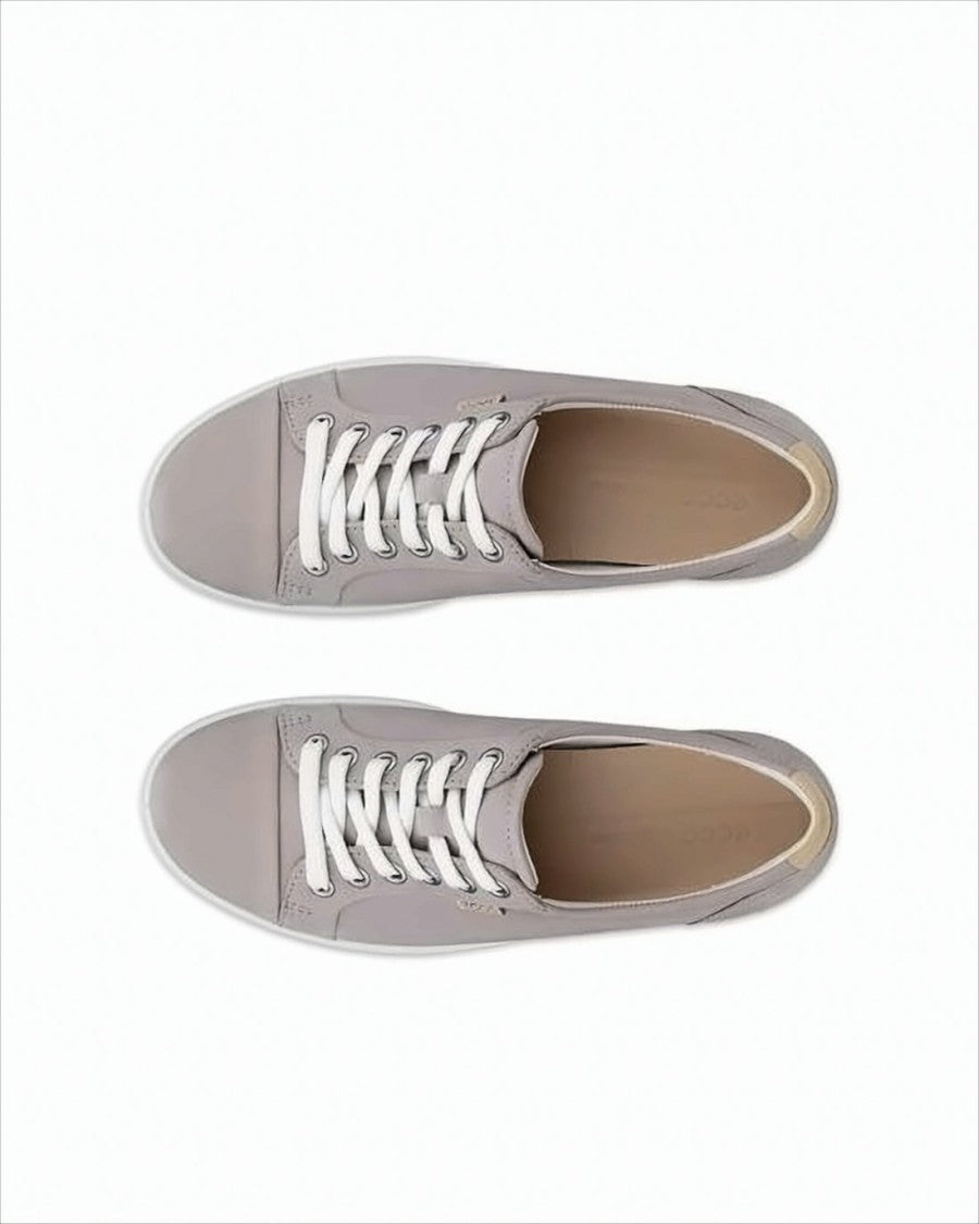 Ecco Low-Top Sneakers With Smooth Leather Upper
