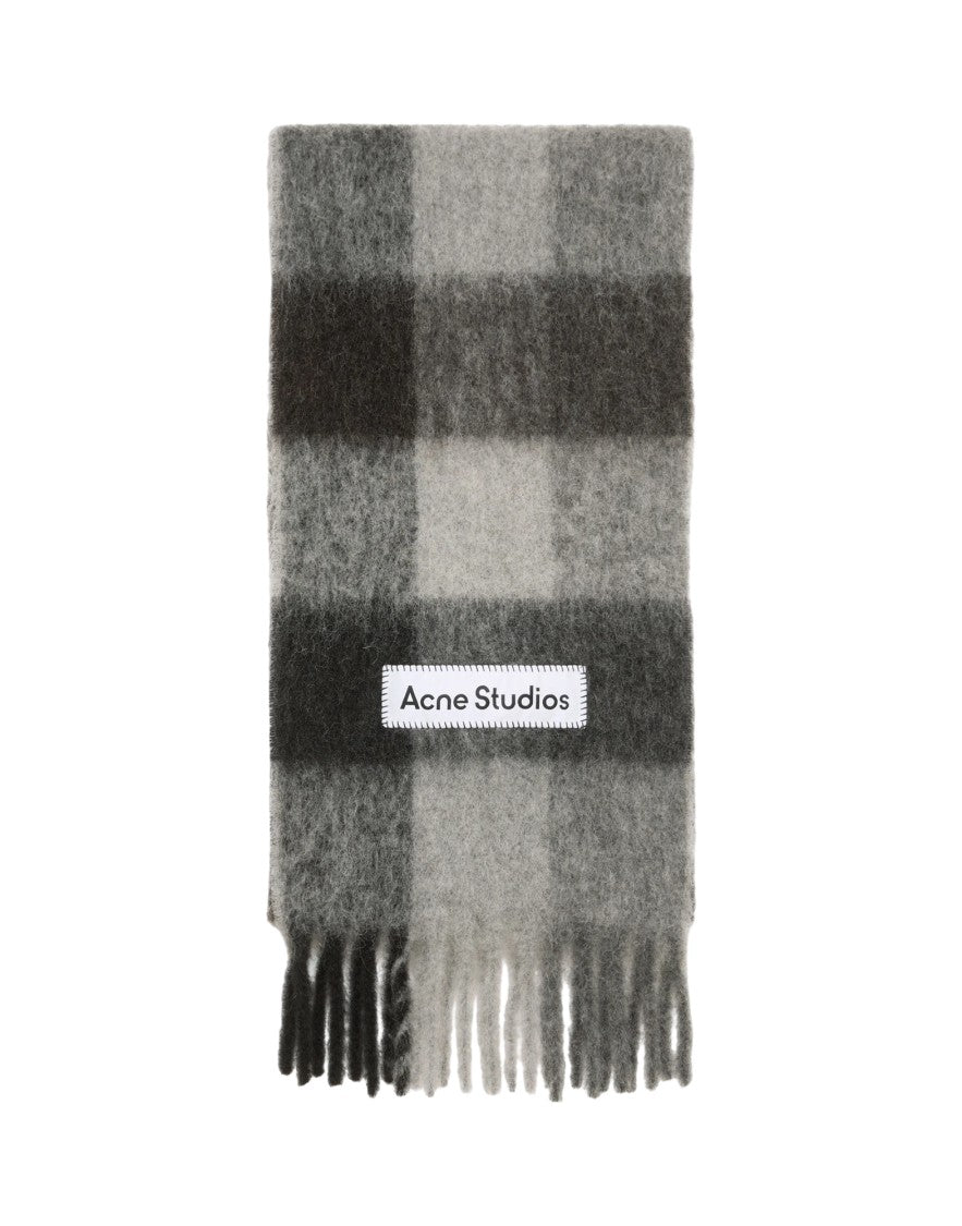 Acne Studios Black Vally Scarf