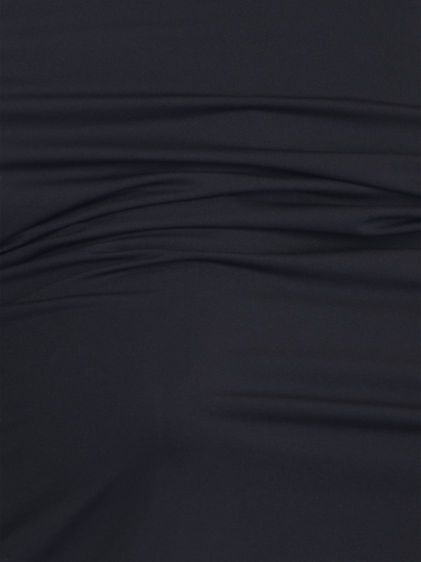 Max Mara Form-Fitting Black Sweater With Smooth Texture