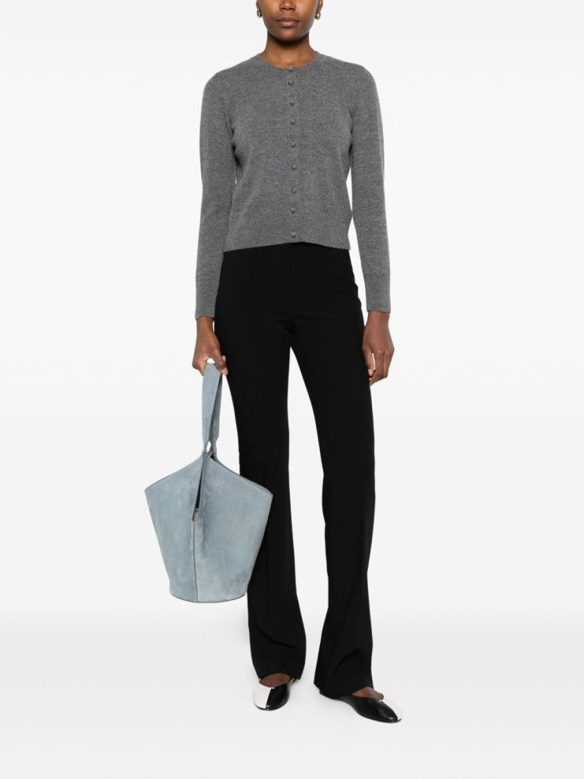 Alpha Studio Medium-Gray Geelong Wool Sweater