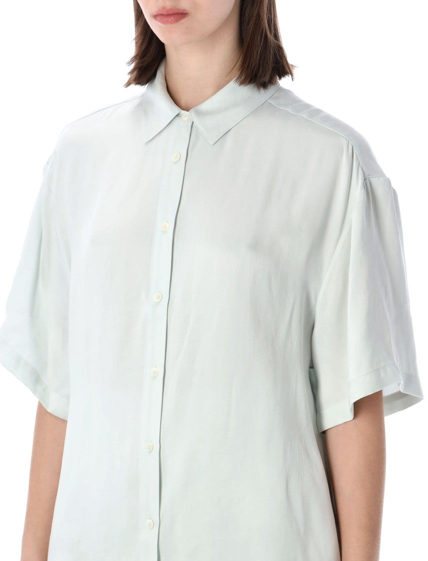 Anine Bing Coco Fluid Spring Mint Shirt