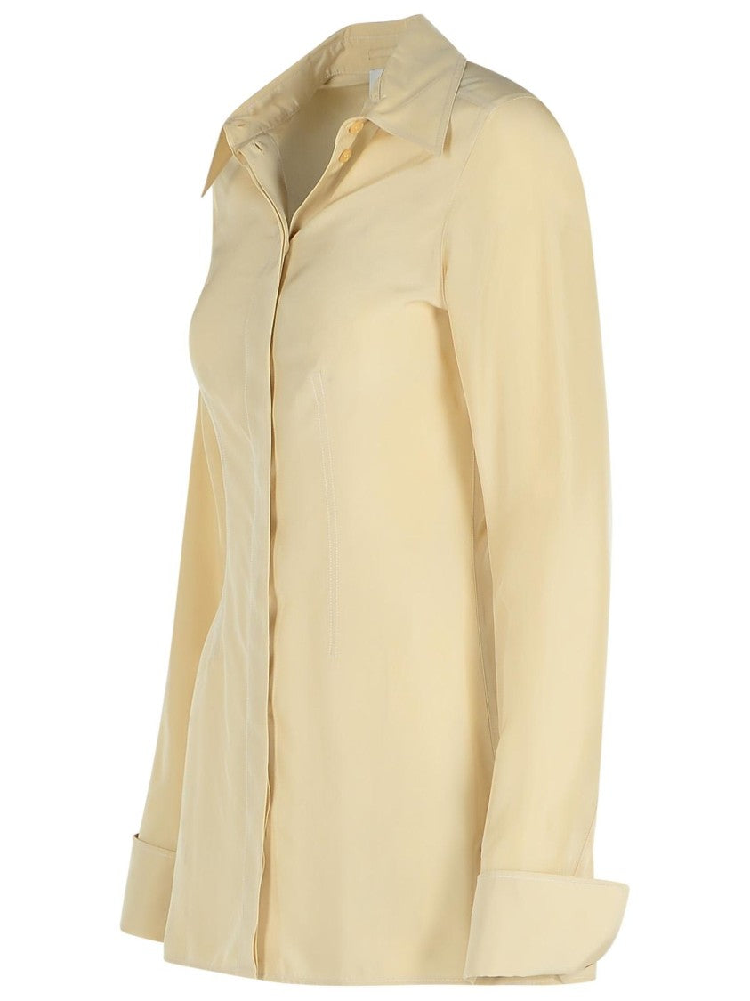 Sportmax Teoria' Beige Viscose Jacket