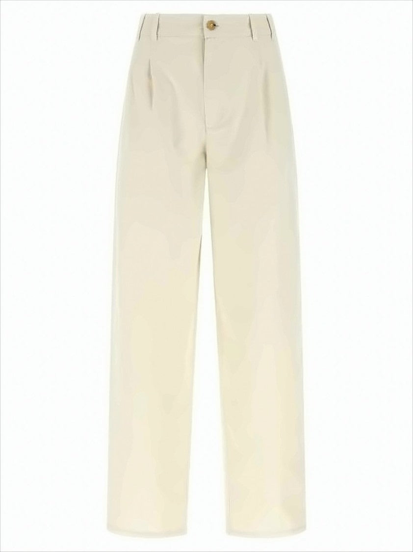 A.P.C. Minimalist High-Waist Straight-Leg Pants With Belt Loops