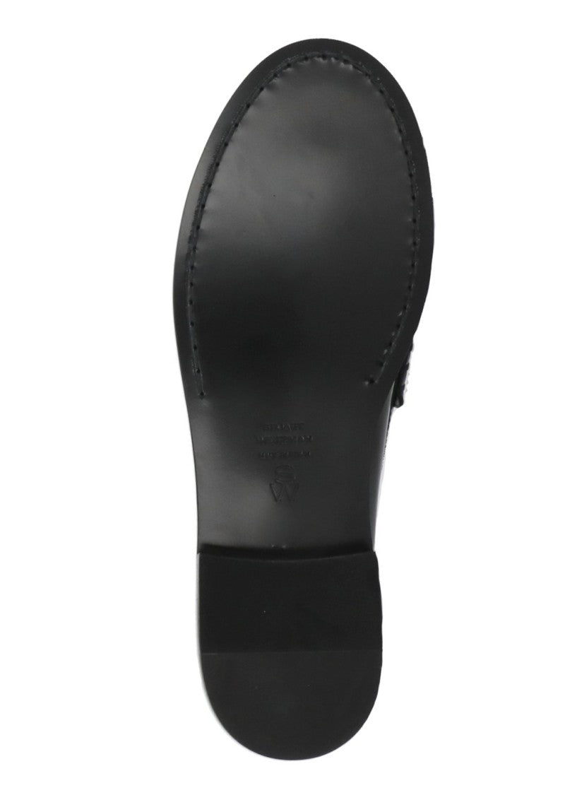 Stuart Weitzman Black Lottie Loafer Leather Loafers