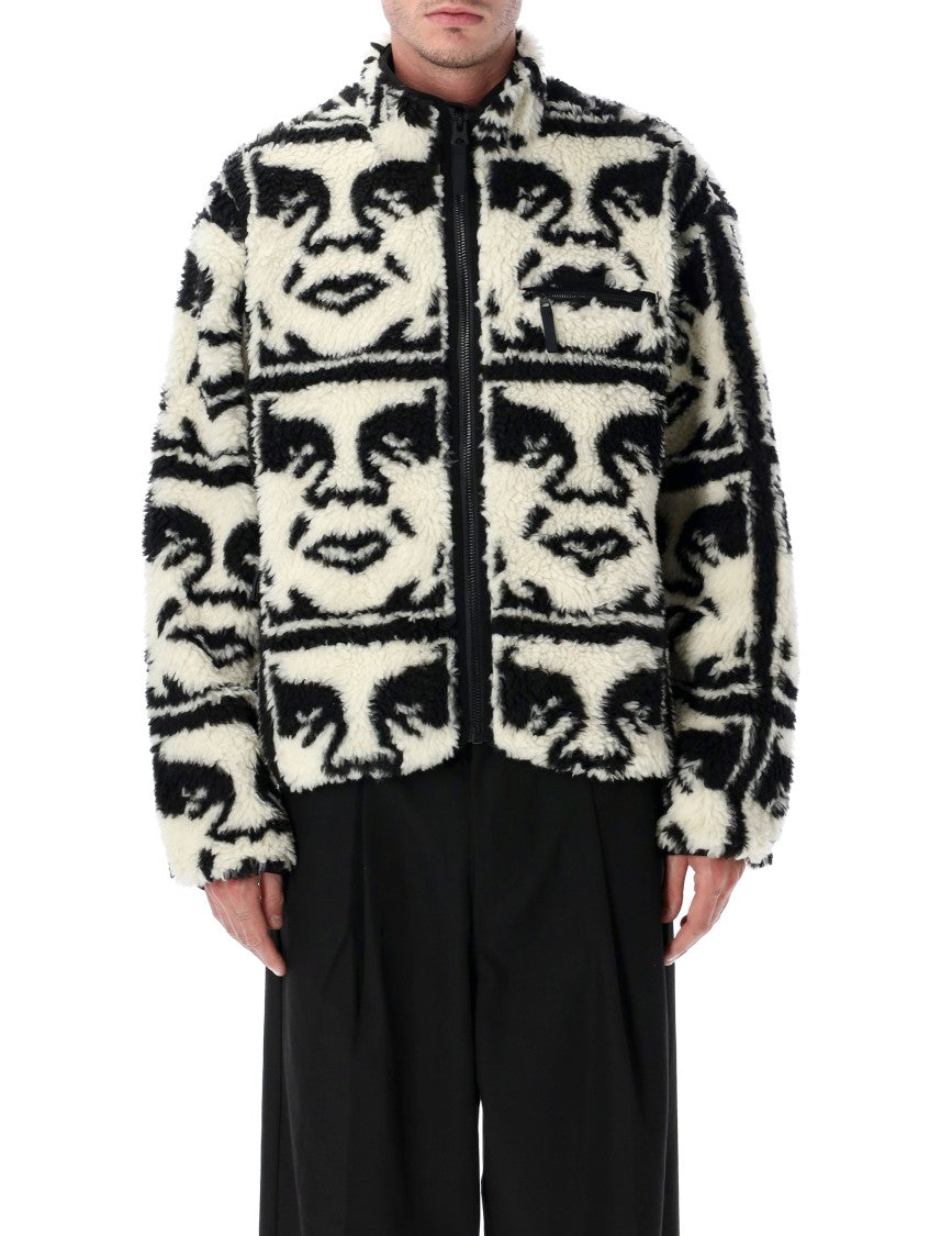 Obey Icon Sherpa Jacket