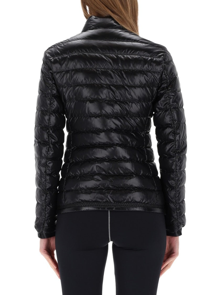 Moncler Grenoble Black Nylon Walibi Quilted Down Jacket