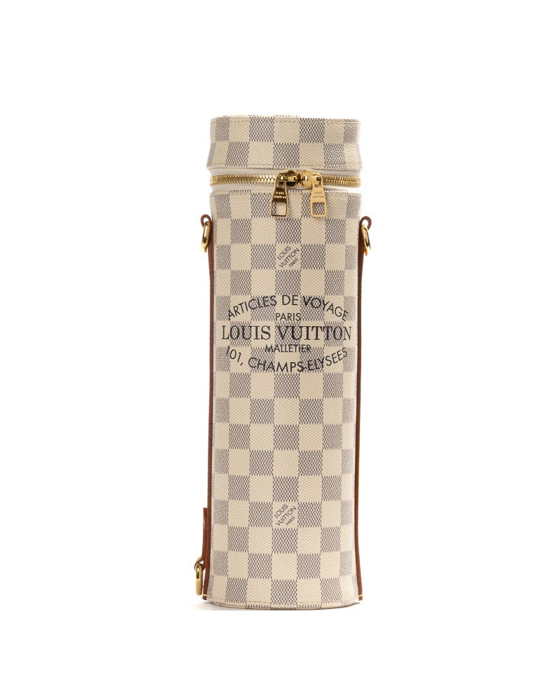Louis Vuitton Damier Azur Thermal Bottle Holder