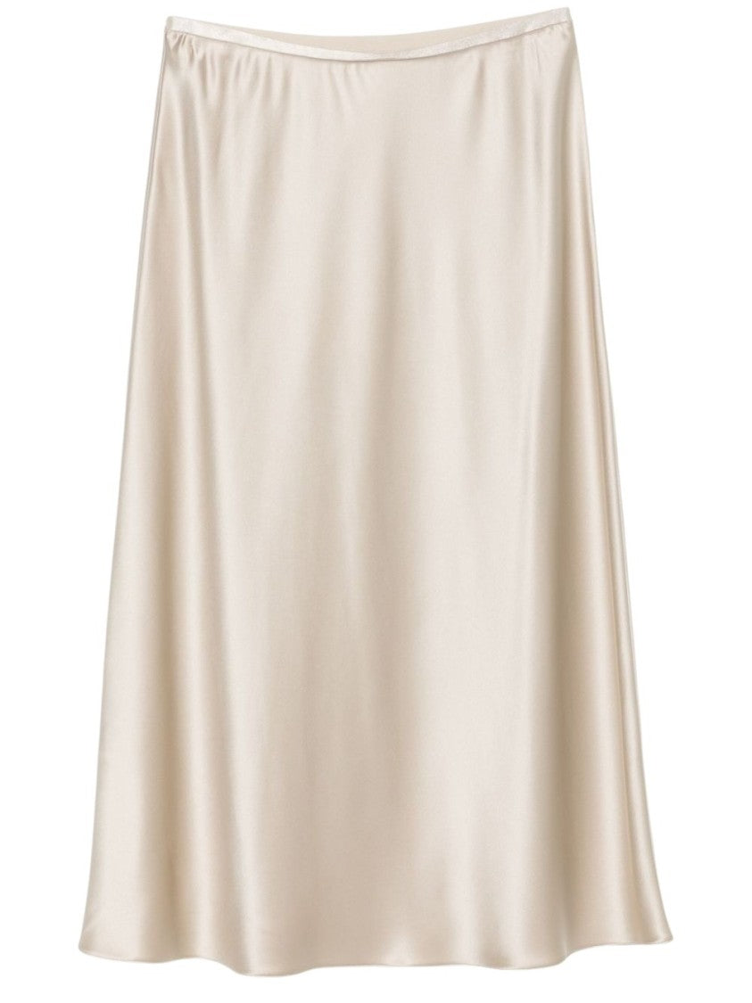 Max Mara Silk Midi Skirt