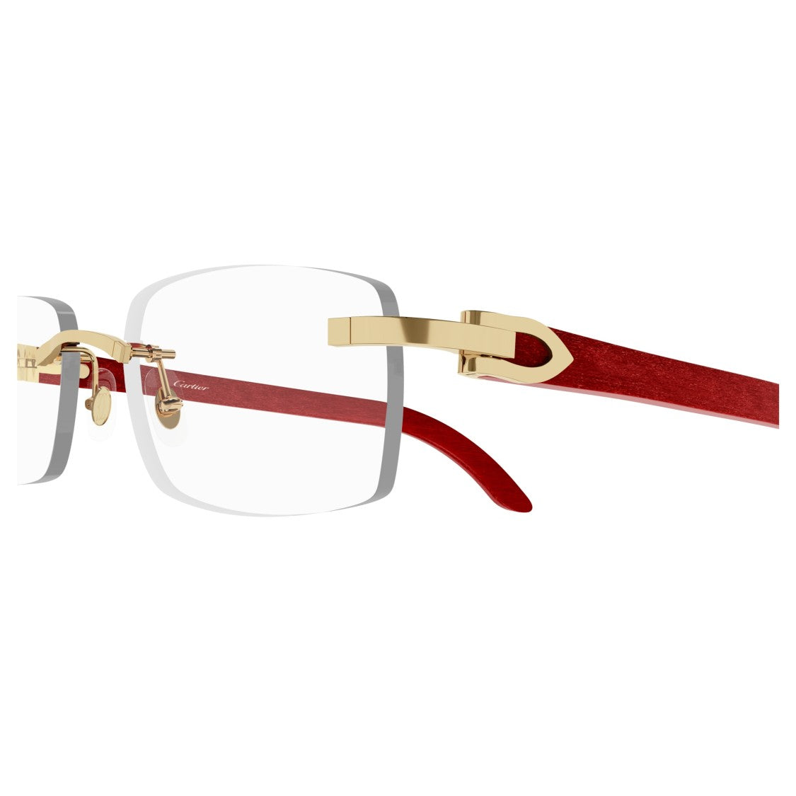 Cartier Ct0052o Rimless Eyeglasses
