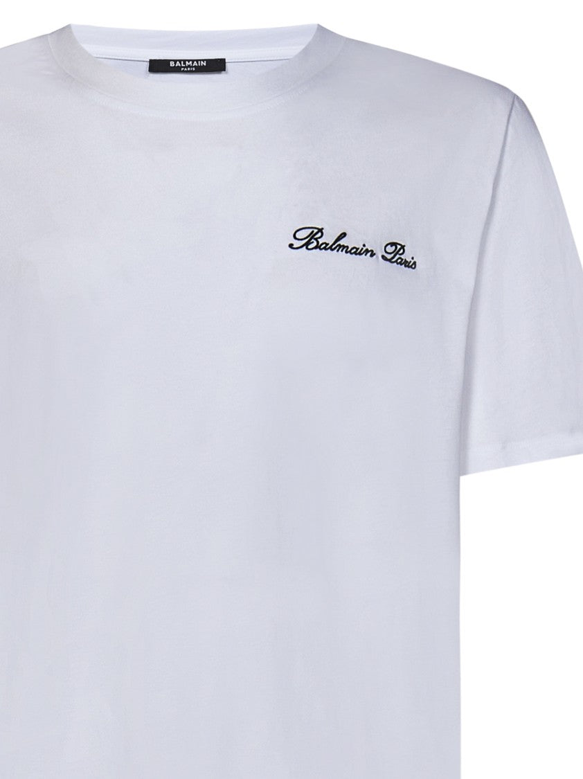 Balmain Loose-Fit Organic Cotton Jersey T-Shirt
