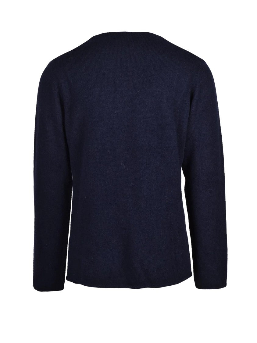 Daniele Fiesoli Crewneck Pullover In Luxurious Alpaca-Merino Blend