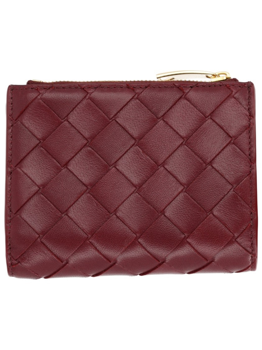 Bottega Veneta Woven Leather Bi-Fold Wallet