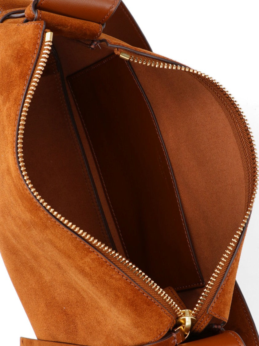 Tory Burch "Romy" Shoulder Bag – Brown