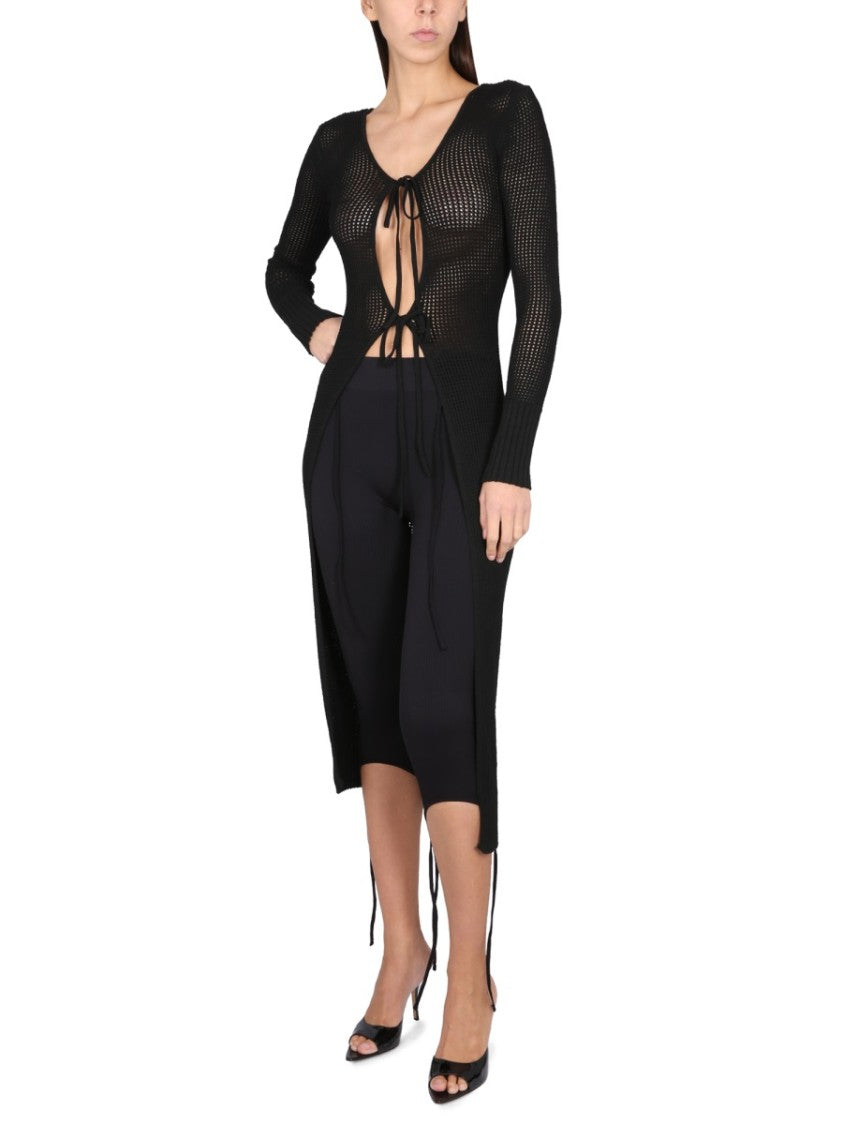 Andreâdamo Long Perforated Jersey