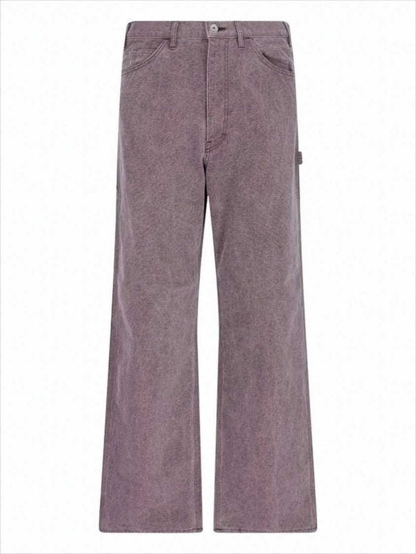 Auralee Relaxed Fit Straight-Leg Pants