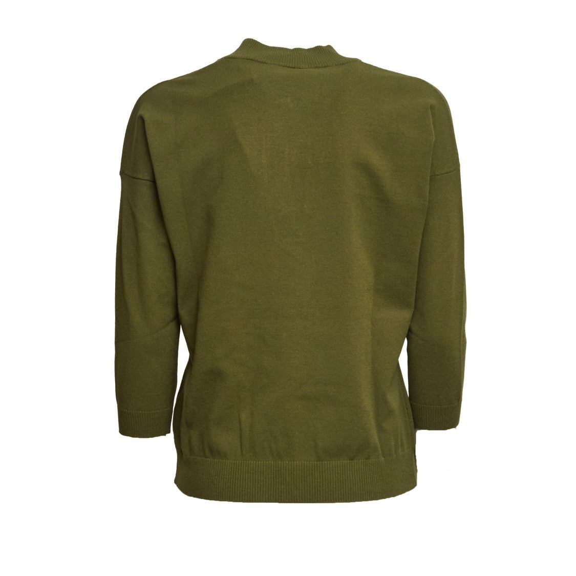 Fay 3/4 Sleeves Knit Sweater