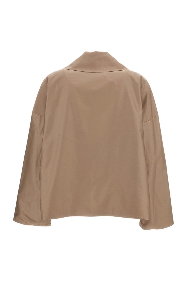 Dusan Oversized Open-Front Cotton Jacket