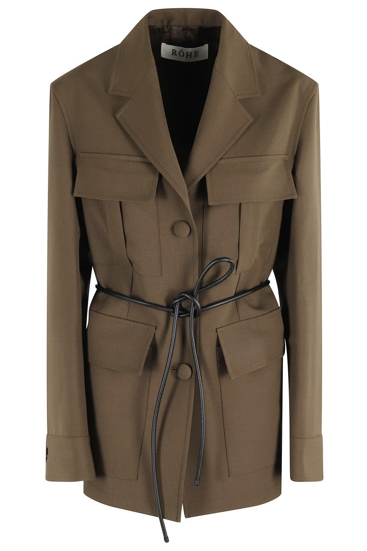 Róhe Structured Safari Blazer Jacket