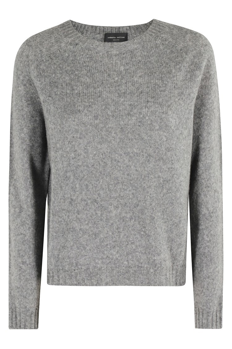 Roberto Collina Crew Neck Long-Sleeved Sweater With Relaxed Fit