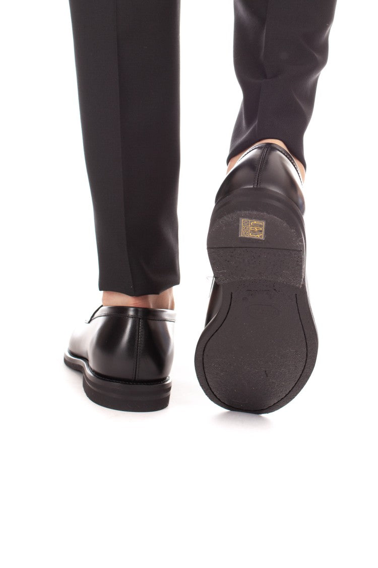 Henderson Brushed Leather Penny Loafers