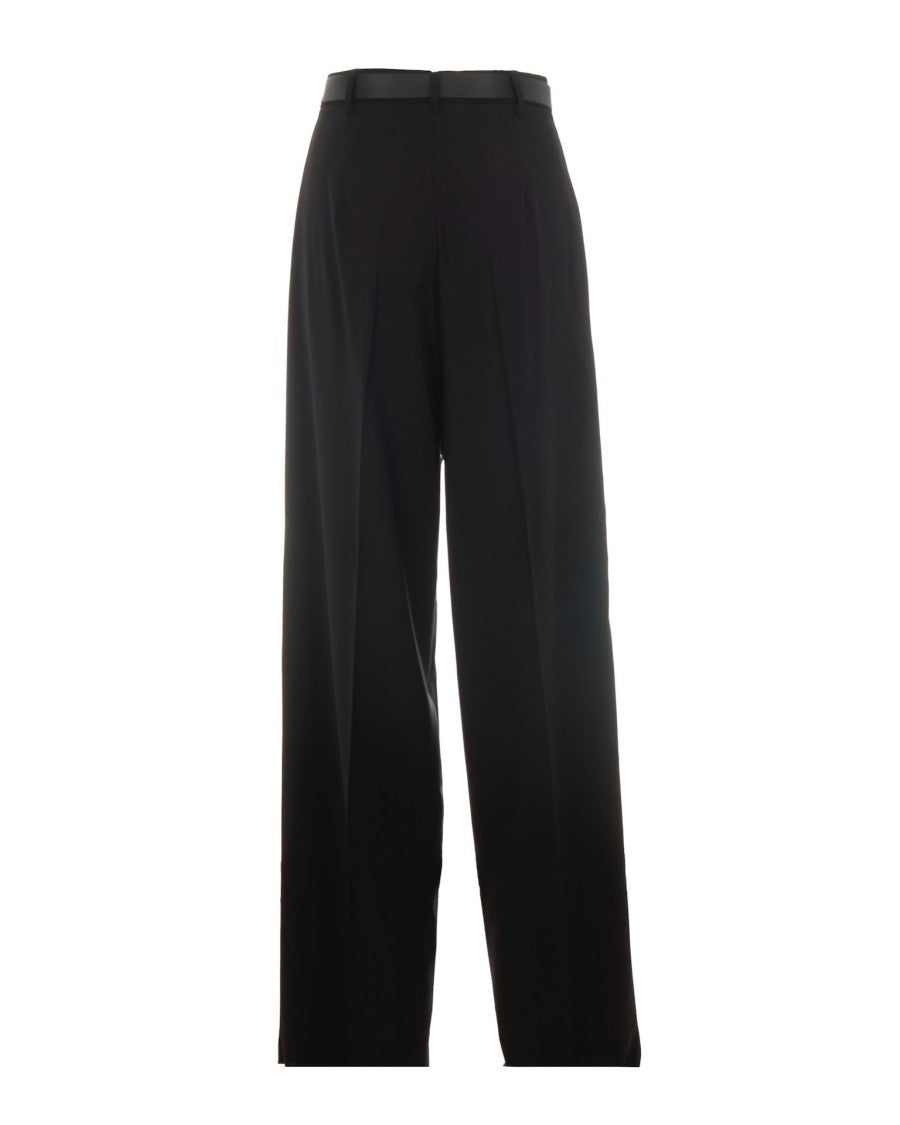 Max Mara Black Wool Trousers