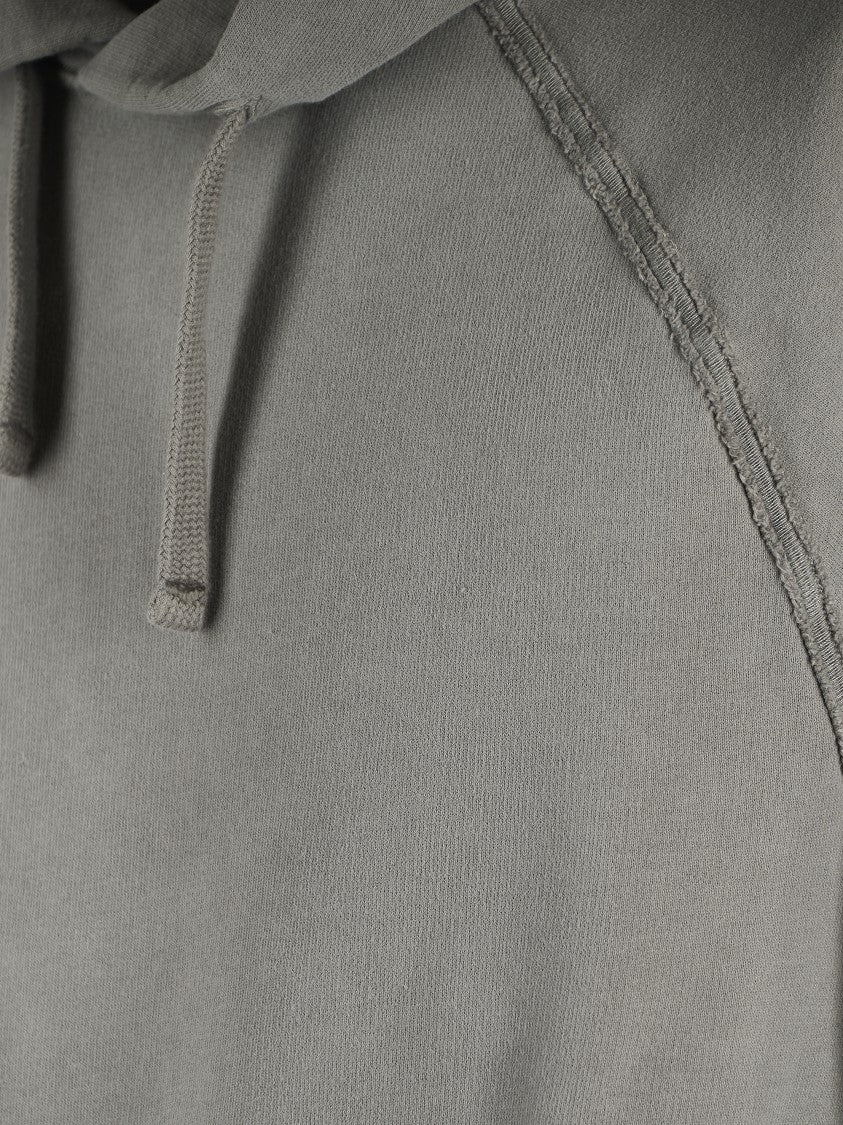 Stone Island Relaxed-Fit Hooded Sweater With Kangaroo Pocket And Raglan Sleeves