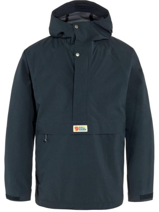 Fjallraven Kanken Hooded Pullover Jacket With Front Half-Placket And Adjustable Cuffs