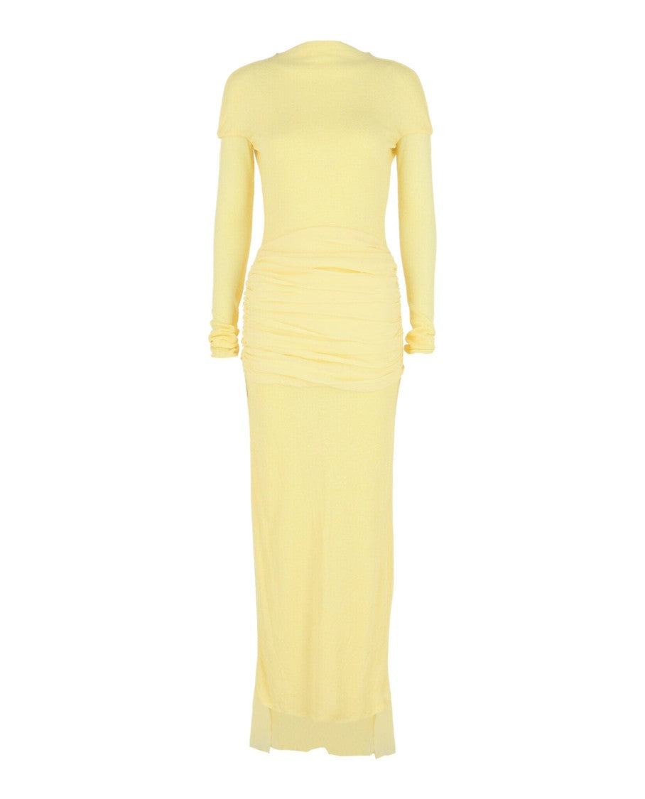 Givenchy Paneled Ruched Crepe Gown