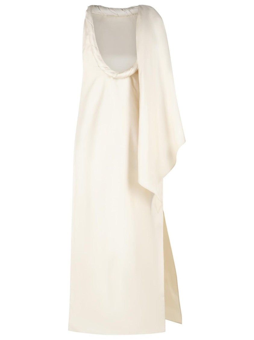 Loulou De Saison 'Susan' Ivory Silk Dress