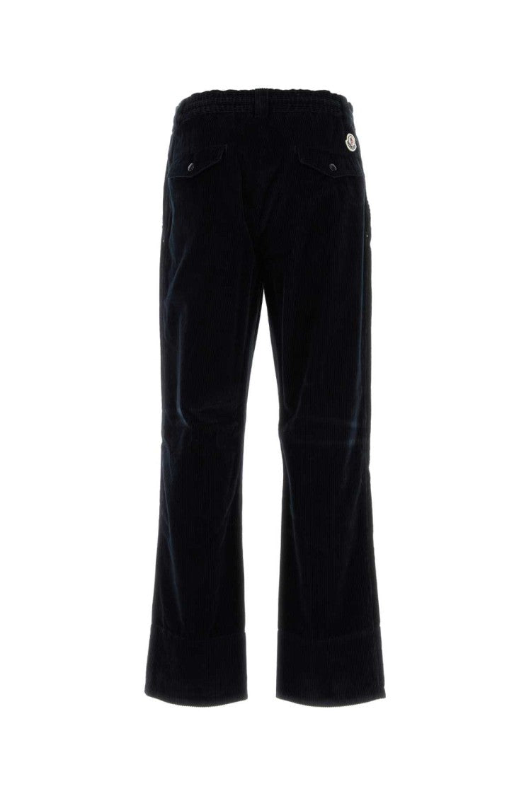 Moncler Navy Blue Corduroy Pant