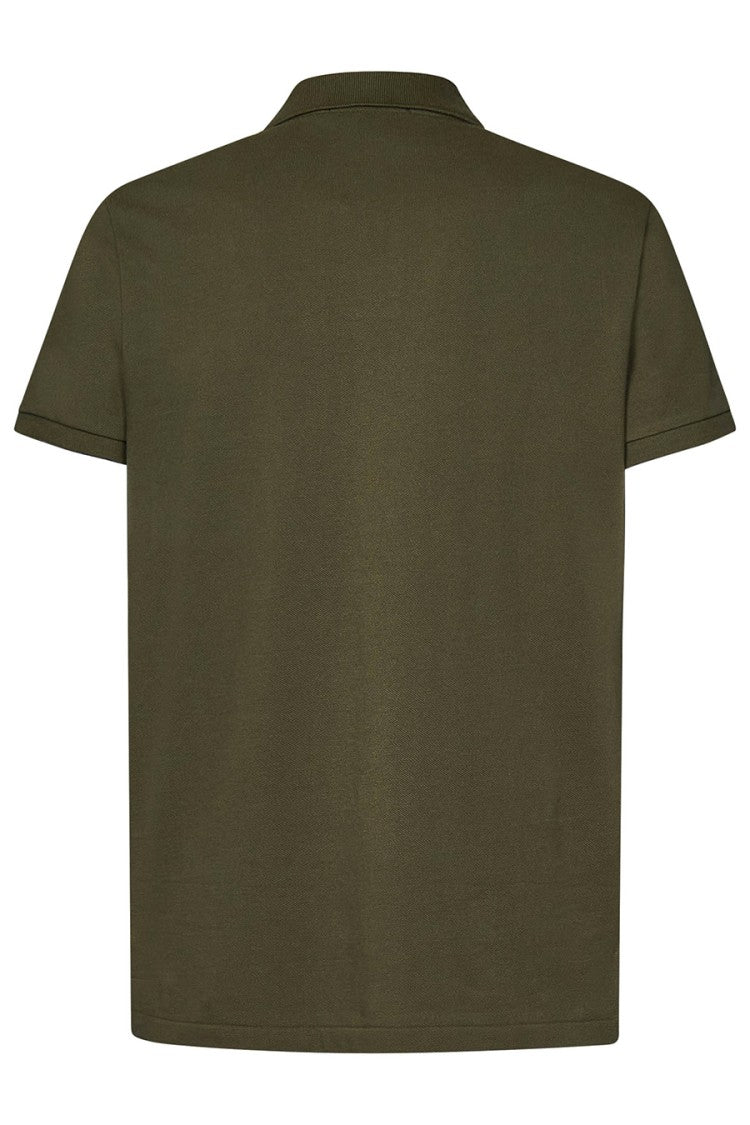 Polo Ralph Lauren Tailored Green Polo Shirt With Embroidered Logo