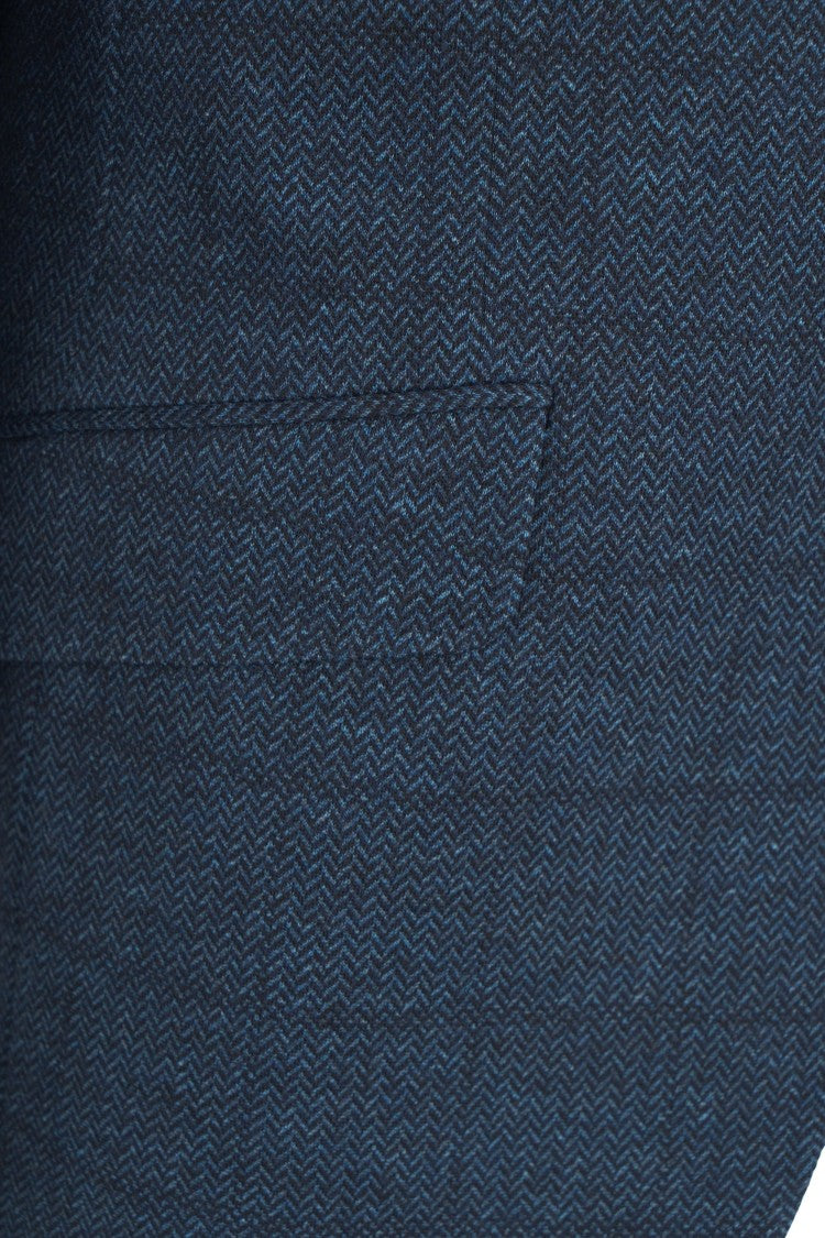 Etro Single-Breasted Blazer With Paisley Lining