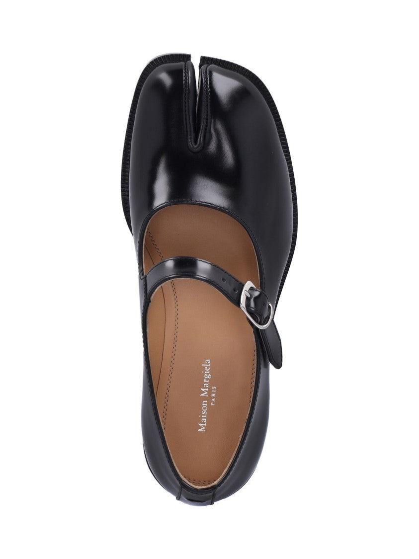 Maison Margiela Mary Janes "Tabi" With Square Toe