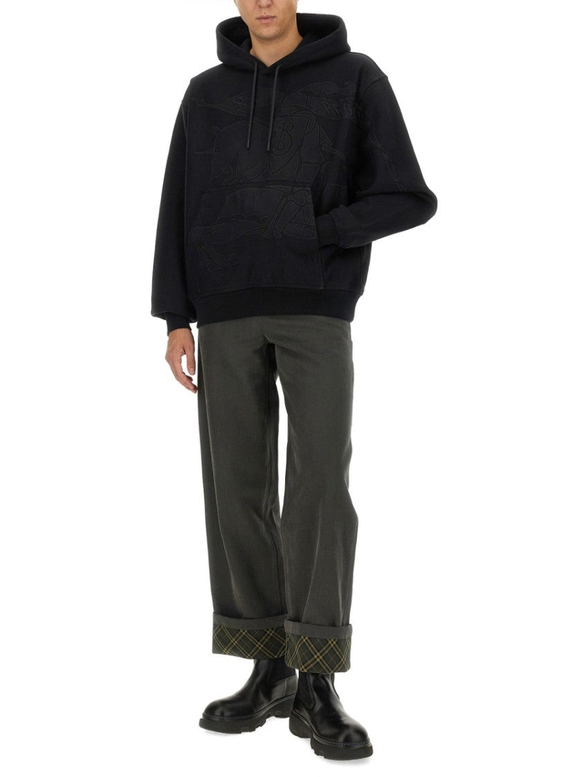 Burberry Wide-Leg Carpenter Pants