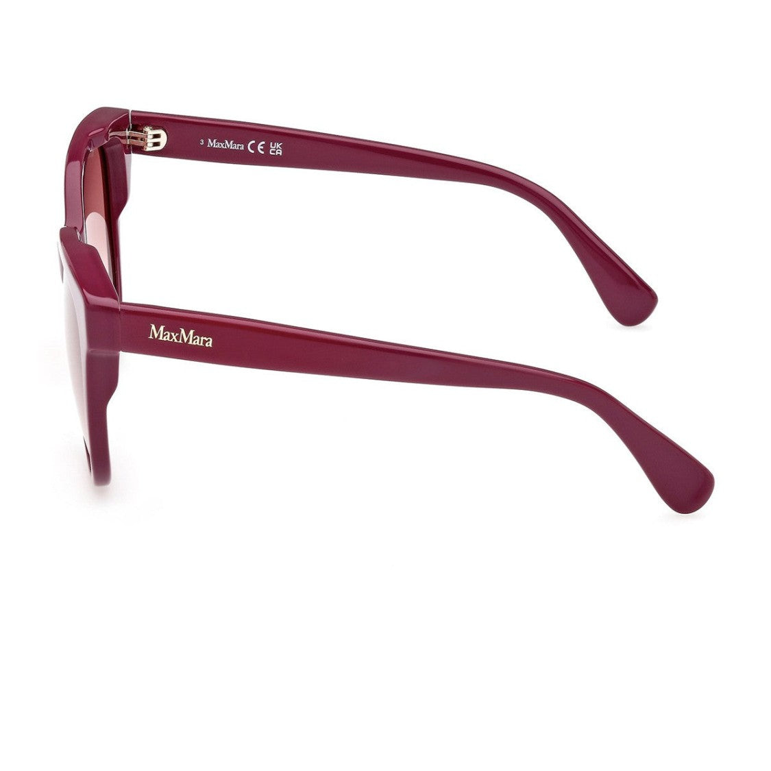 Max Mara Pink Mm0068 Acetate Geometric Sunglasses
