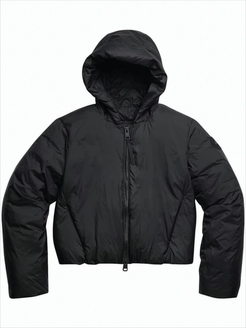 Canada Goose Cropped Puffer Jacket With High Collar