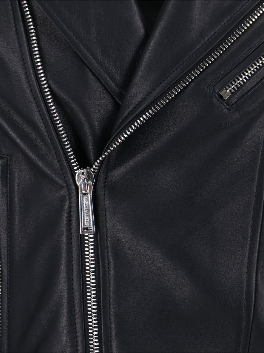 Dsquared2 'Biker' Jacket – Black