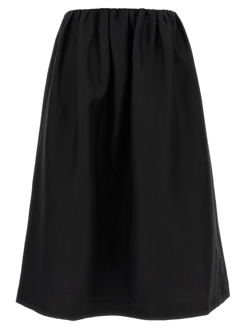 Totême 'Gathered Evening' Skirt