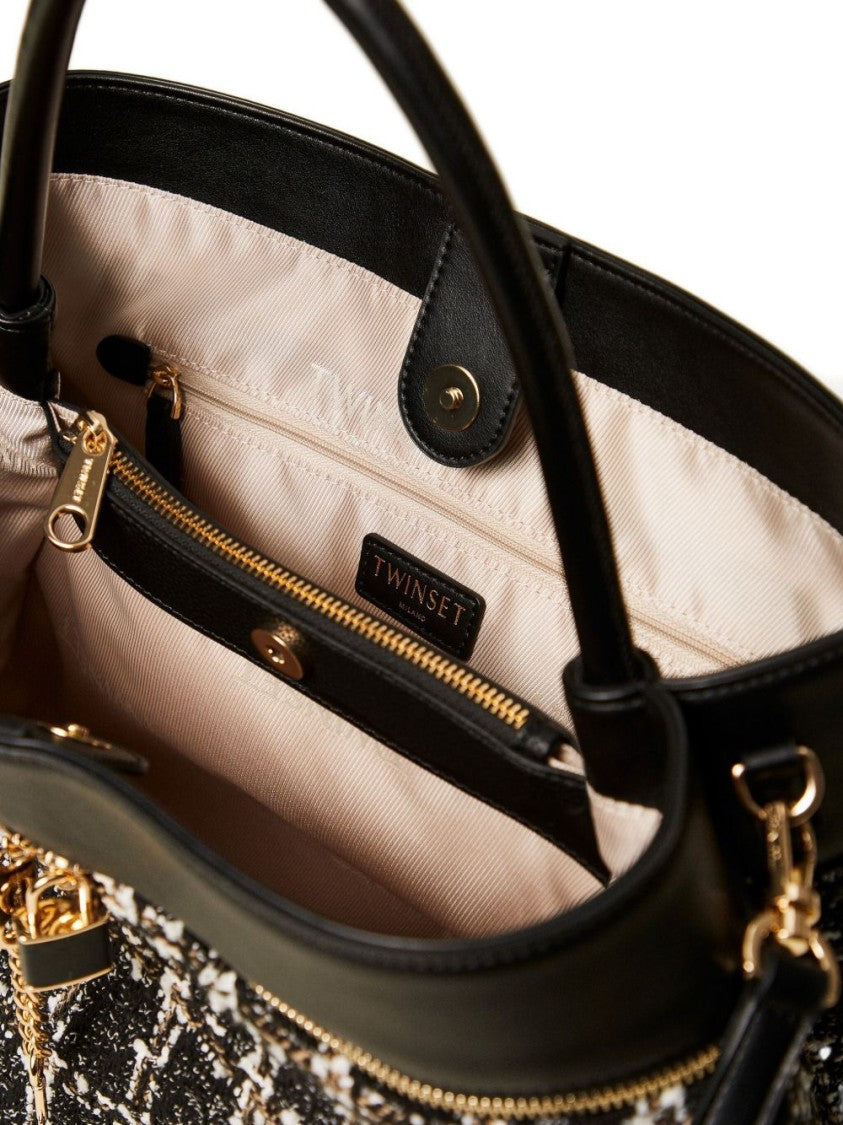 Twin-Set Structured Minimalist Handbag