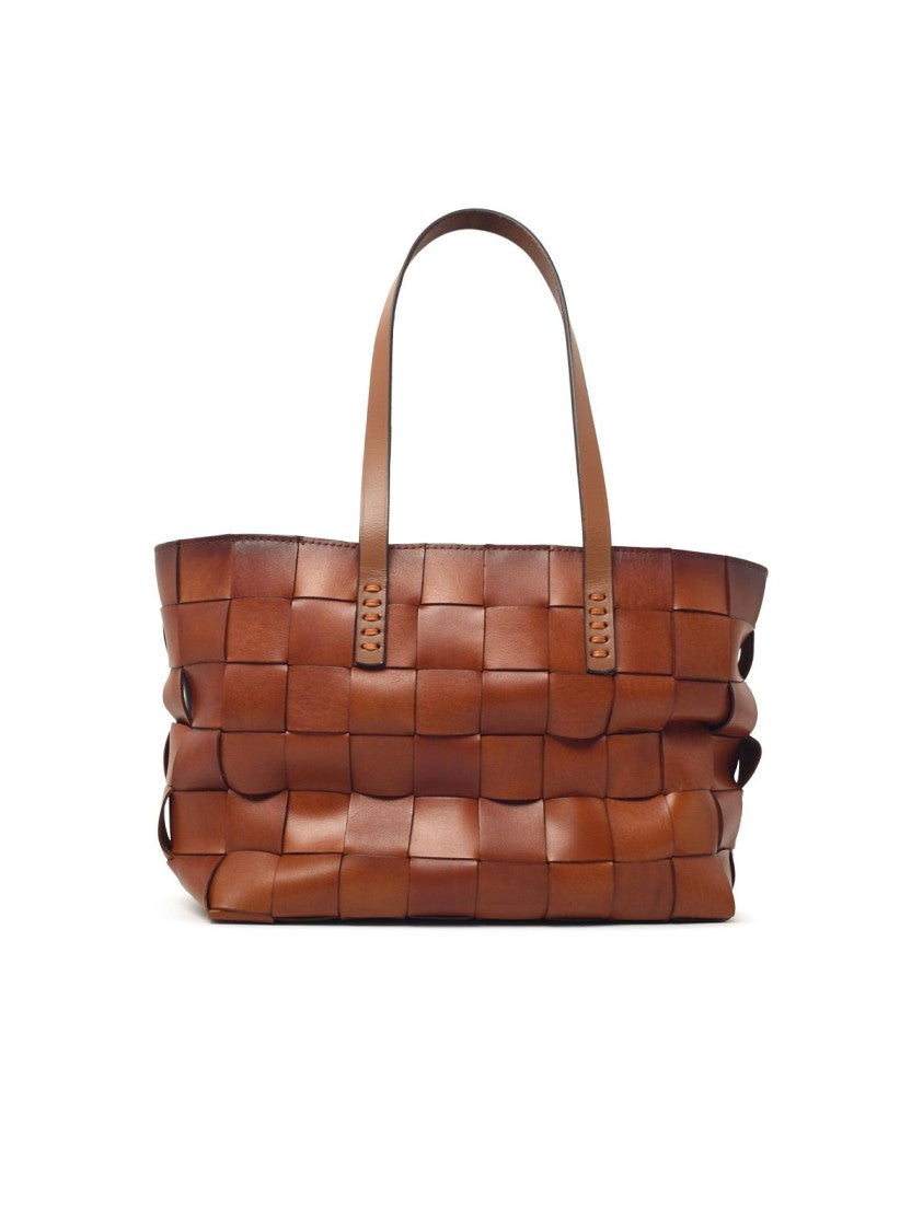 Dragon Diffusion 'Japan Tote' Light Brown Leather Bag