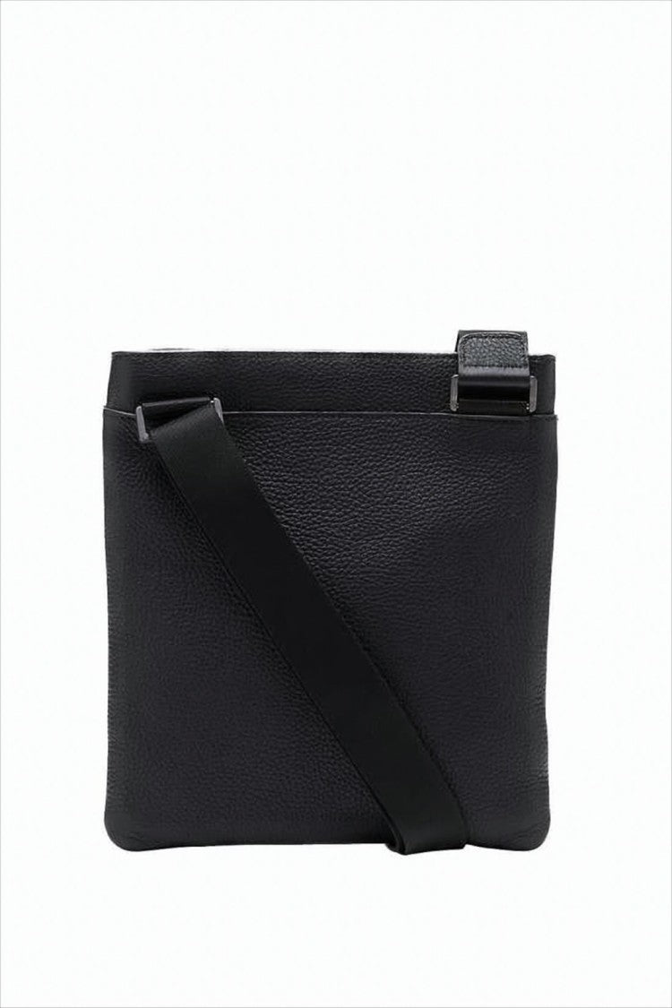 Salvatore Ferragamo Textured Cowhide Leather Crossbody Bag