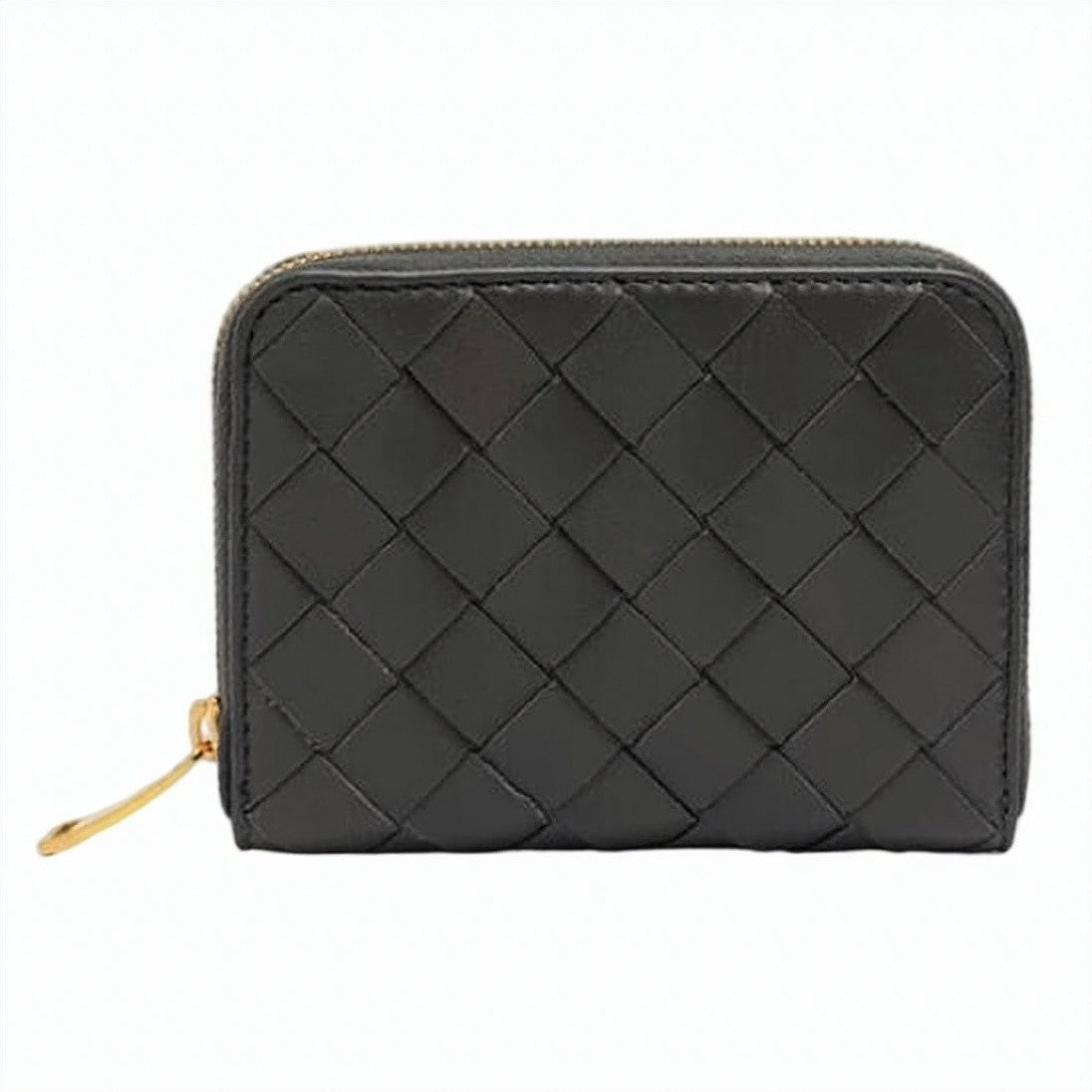 Bottega Veneta Woven Leather Card Wallet