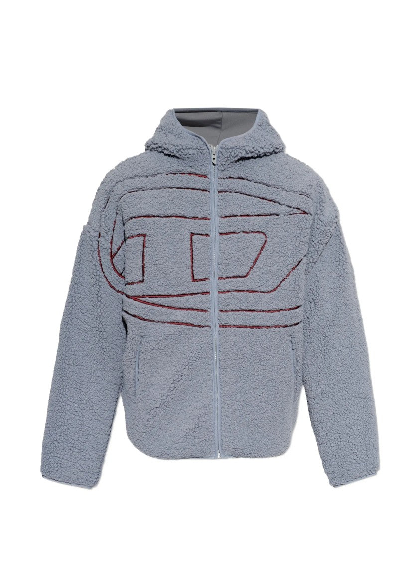 Diesel S-Zat Giacca Textured Hooded Jacket
