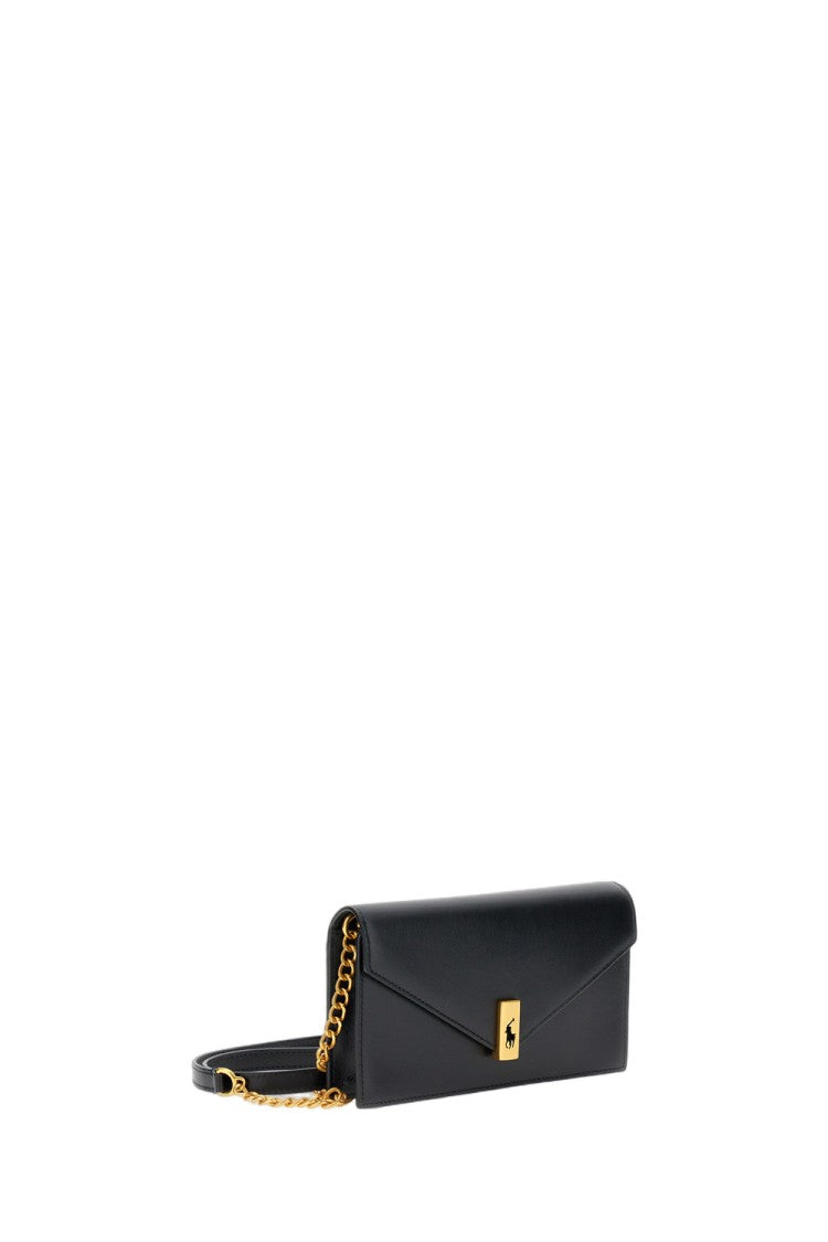 Polo Ralph Lauren Polo Id Leather Chain Wallet And Bag