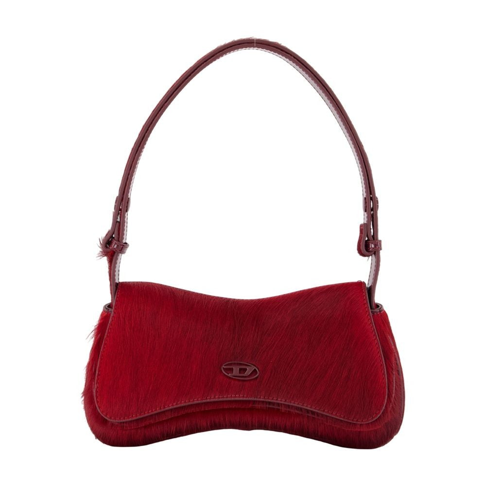 Diesel Play Pouch - Leather - Burgundy