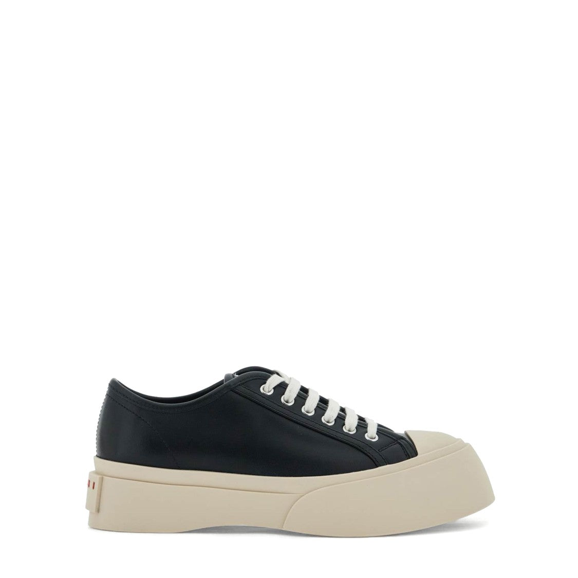 Marni Textured Calf Hair And Leather Sneakers